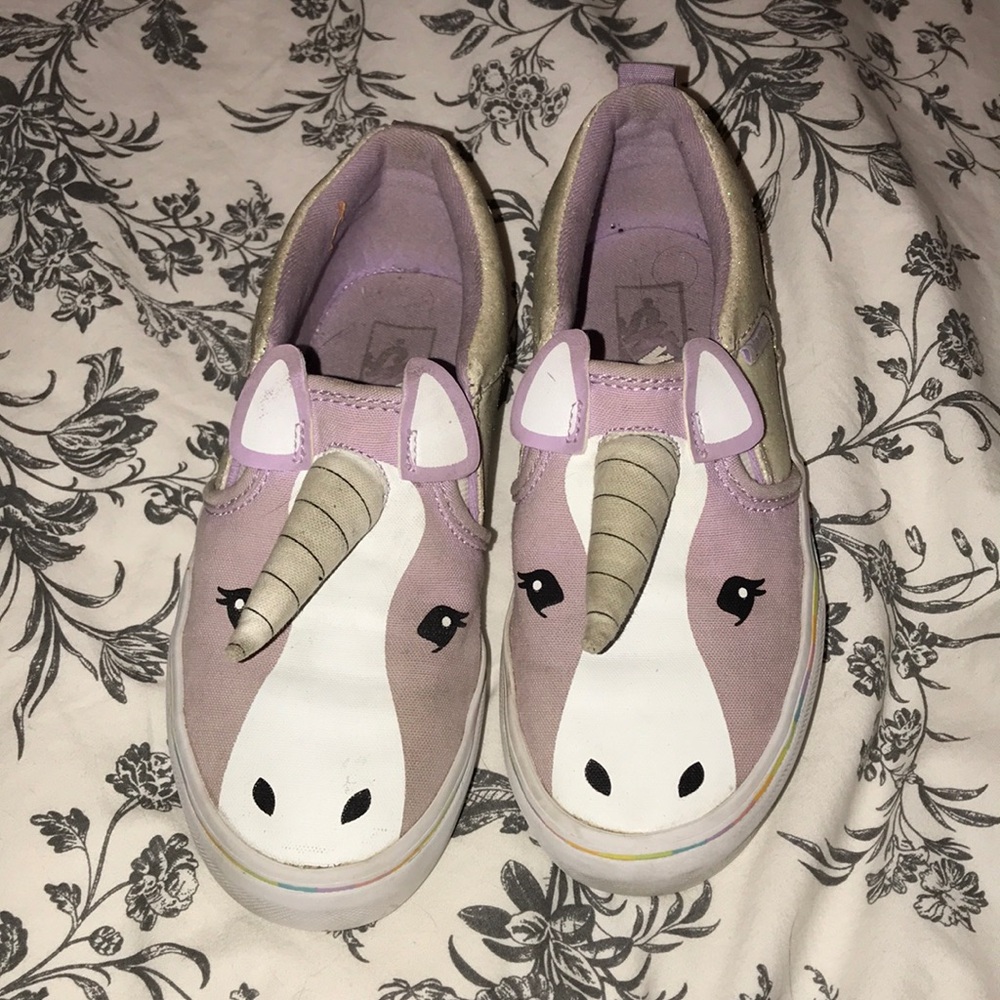 Girls Unicorn Vans